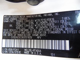2006 Toyota Sienna LE White 3.3L AT 2WD #Z24720